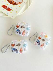 海龟、椰子、贝壳耳机盒，沙滩元素透明耳机盒，附赠1个耳机盒挂绳，兼容耳机盒、耳机、 Pro 3 耳机盒、 Pro（第二代）、 3、 Pro、 1/2、 4 保护套 - 彩色 - 查看 7