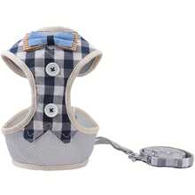 Pet Dog And Cat Harness Vest, Comfortable Mesh Dog Harness And Leash Set - Breathable, Reflective, Adjustable Size Pet Vest - Perfect For Puppies And Kittens - 紅色的 - 查看 4