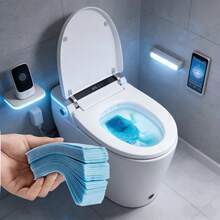 30 viên sủi vệ sinh bồn cầu, dùng để làm sạch sàn gỗ và gạch, bồn cầu, hương thơm tươi mát lâu dài, dụng cụ làm sạch sâu. - Viên tẩy rửa bồn cầu - Xem 2