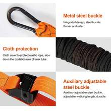 Heavy Duty Adjustable Pull Up Assistance Bands Training Set UK - Orange and Black - View 6