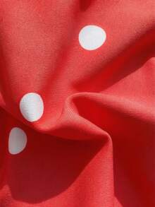 Bộ bikini không dây, có thể tháo rời, họa tiết chấm bi, kiểu dáng thời trang mới, gợi cảm dành cho nữ, thích hợp cho các bữa tiệc bãi biển và kỳ nghỉ. - Đỏ - Xem 8