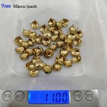 50/100pcs/Pack 3-10mm 4 Claw Cone Spike Rivets Studs Spots Nailhead Punk Rock DIY Leather Craft For Clothing Bag Shoes Parts Decoration - A - View 34