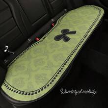 1 chiếc đệm ghế ô tô hình nơ màu xanh lá cây tươi mát, thoáng khí và thoải mái, phụ kiện nội thất ô tô đa năng, phù hợp cho phụ nữ. - Cây cung - Xem 6