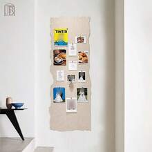 40X80cm Asymmetrical Shaped Photo Wall Decor Felt Board Memo Board - Multicolor - View 4