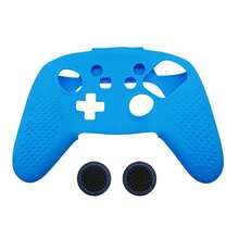 1 Set Switch Pro Controller Game Protective Case + 2pcs Joystick Cap, Silicone Game Protective Cover, Anti-Slip, Anti-Sweat, Anti-Scratch, Anti-Dust, Enhances Gaming Experience - View 10