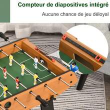 Table de baby-foot - Noir - Voir 8