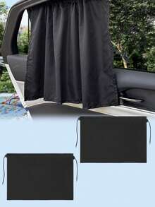 带吸盘的汽车遮阳帘 – 防紫外线隔热隐私侧窗帘，滑动式设计，保护隐私并防眩光，易于安装和拆卸，适用于大多数轿车、SUV、MPV - 遮陽簾 - 查看 10