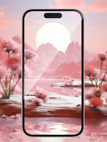 ZYONS Bộ 5 miếng dán màn hình cường lực, bảo vệ toàn màn hình, tương thích với iPhone 17 Pro Max, 17 Air, 17E, 16, 16 Plus, 16 Pro, 16 Pro Max, 15, 14, 13, 12, 11 Pro Max, X, XS, XR, Mini, 7, 8, 14 Plus, kính trong suốt, quà tặng mùa xuân. - 5 cái - Xem 6