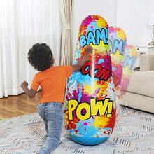 Bolsa De Boxeo Inflable Puchingbag Infantil Bestway Boom - Multicolor - Ver 4