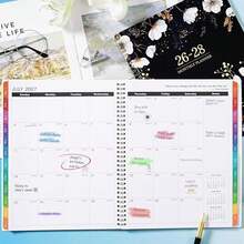 2026-2028 Monthly Planner_Calendar - January 2026 - December 2028, 9 * 11, 3 Year Monthly Planner 2026-2028, 36-Month Calendar With Tabs,Inner Pocket, Twin-Wire Binding, Enterprise - ColorA - 查看 2