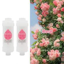 2 件装香味淋浴滤水器，适用于浴室、水龙头、马桶、洗衣机，薰衣草、樱花、茉莉、玫瑰、柠檬、桂花、桃子、草莓、松树香味 - 彩色 - 查看 11