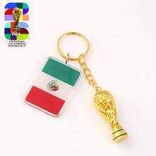 FIFA 1 Móc khóa hình quốc kỳ World Cup, quà tặng tựu trường, được làm từ chất liệu acrylic và hợp kim cao cấp, trong suốt và tinh tế, họa tiết rõ nét và màu sắc tươi sáng, không dễ phai màu, kiểu dáng đơn giản và thời trang với khóa kim loại chắc chắn cho độ bền cao, nhẹ và nhỏ gọn dễ mang theo. - Nhiều màu - Xem 7