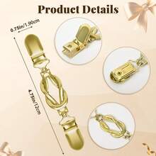 4件套复古秋季连衣裙套装：束腰毛衣连衣裙、露背紧身衬衫、开襟紧身斗篷外套，女士及女孩装饰服装礼品，金属材质，无宝石 - 彩色 - 查看 10