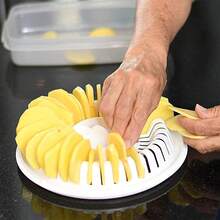 Bộ 3 dụng cụ làm khoai tây chiên bằng lò vi sóng, máy làm khoai tây chiên sáng tạo, dụng cụ thái rau củ và giá nướng, dụng cụ làm bánh Giáng sinh, máy làm đồ ăn vặt tại nhà, vật dụng cần thiết cho nhà bếp. - Nhiều màu - Xem 8