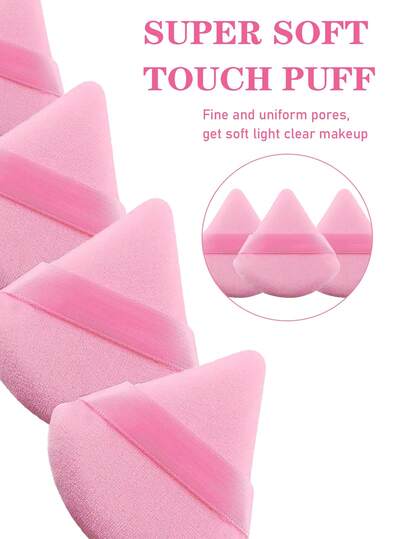 10/3/1件套装，采用超柔软天鹅绒材质设计，适用于眼部及眼角轮廓修饰，适合所有肤质。