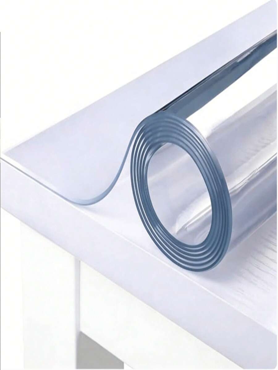 1pc High Quality 1mm Thick Transparent PVC Table Mat - Scratch Resistant, Heat Resistant, Easy To Clean, Suitable For Home, Hotel, Restaurant And Cafe Tables, Minimalist And Fashionable Design