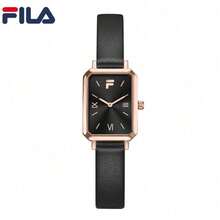 FILA 38-6248 Green Square Dial Quartz Watch Leather Strap 30M Waterproof Light Luxury Ladies Wristwatch - one-size - View 7