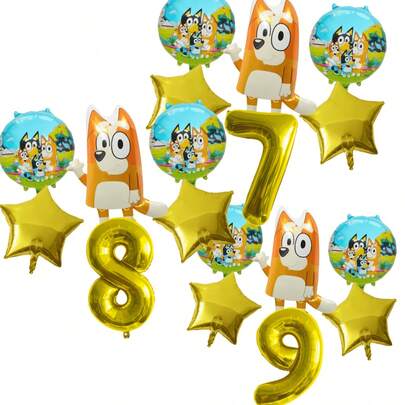 Recommended Hot Selling Children's Outdoor Toys, Toy Balloons, Bingo Shaped Balloons, Gold Number Foil Balloons, Balloon Set, Birthday Party Decorations
