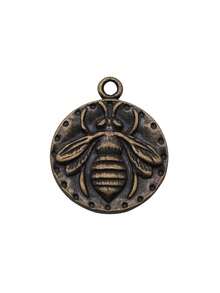 5pcs 24x20mm Bee Charms Pendant For DIY Jewelry Making Necklace Keychain Phone Chain Bracelet Making Accessories Handmade Craft Making Findings - Bee - View 6