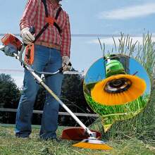 8 Inch Nylon Brushcutter Strimmer Brush Head For Moss And Path  Removal UK - A - 查看 10