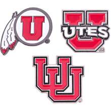 University Of Utah Lapel Pins UT Utes Logo Enamel Made Of Metal,43206761 - Xám - Xem 1