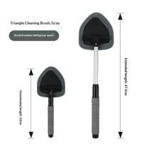 4pcs Car Window Cleaning Brush Set | 1pc Cleaning Brush + 3pcs Replacement Cloths, Retractable Super Soft Fiber Squeegee, Defogging, Universal, Auto Accessories, Car Cleaning Supplies - Cleaning Brush - View 10
