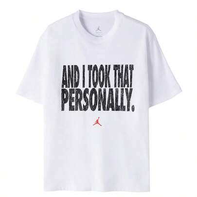 Nike 男士T恤 M J DF SPT GFX SS CREW VB，舒适日常、通勤、户外、旅行、运动短袖T恤 IF0871-100