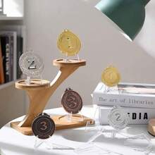 20个透明卡片展示架，亚克力卡片夹，迷你卡片展示架，适用于体育卡、集换式卡、分级卡展示，也可用于派对、婚礼、节日收纳、号码牌收纳、毕业典礼招待会等场合。 - 白色 - 查看 10