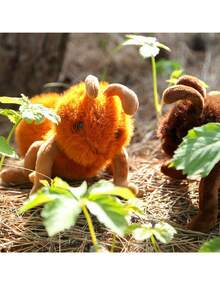 1pc 25cm/9.84in Realistic Insect Animal Ant Series Plush Doll - Cute Small Ant Simulation Plush Doll - Multicolor - View 8