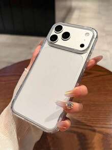 1pc Classic Transparent Full Body Shock-Proof Phone Case, Soft TPU Shell With Large Cutouts, Compatible With IPhone 17, 17 Pro, 17 Pro Max, 16, 16 Pro Max, 15, 14, 13, 11, 13, 14 Pro Max, Waterproof, Shock-Proof, Anti-Fall, Anti-Scratch - Clear - View 8