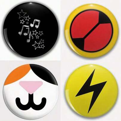 Interesting Pattern Brooch Pin, Women's Lapel Brooch Pin, Bag Pendant, Fashion Accessory, Fun Gift For Friends, Family, Teachers And Classmates