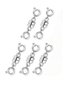 Magnetic Convertible Clasp - A Jewelry-Made Device Featuring Easy-To-Use Extenders And Converters, A Durable And Adjustable Necklace And Bracelet Connector - Multicolor - View 14