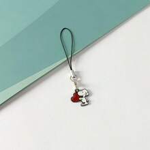 1件/2件卡通联名手机绳鱼形丝线挂绳女友情侣亲子个性化动漫饰品（款式随机） - 彩色 - 查看 4