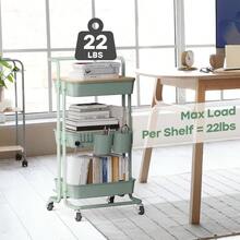 Storage Carts - Green - View 11
