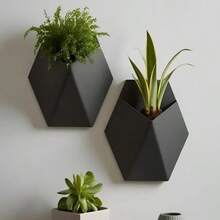 1pc Wall-Mounted Plant Holder, Suitable For Indoor Balcony Minimalist Decor, Planter Pot, Perfect For Holiday And Party Decoration, Essential Home Accessory - A - View 4