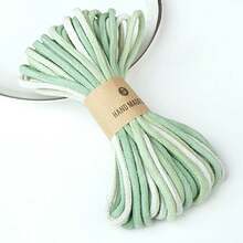 1捆/10米 3毫米 多巴胺伞绳编织钥匙扣手机挂绳包挂绳手工DIY串珠吊坠配件材料 - 混色 - 查看 20
