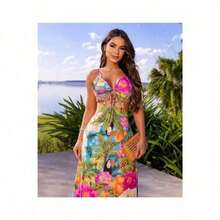 Paola Tucano Dress - Blue - View 2
