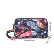 女士手拿包，三层长款钱包，女士手拿包，大容量钥匙包，休闲手机包，女士钱包，迷你钱包，小钱包，腕包 - 彩色 - 查看 3