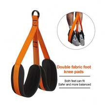 Heavy Duty Adjustable Pull Up Assistance Bands Training Set UK - Orange and Black - View 7