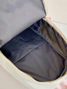 New Arrival High-Quality Fresh & Sweet Cute Plaid Backpack, Large Capacity Lightweight Commuter Backpack - Multicolor - View 6