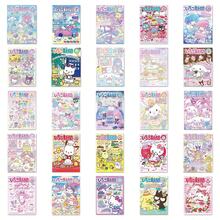 SANRIO 50张/65张三丽鸥可爱卡通猫咪涂鸦防水防刮贴纸，适合女孩、男孩、水瓶、笔记本电脑、吉他、滑板、行李箱、自行车装饰，圣诞节和生日礼物 - San海報 - 查看 8
