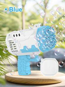 Máquina de Bolhas Manual com 40 Furos. Início de Botão Único para Uso Externo. Máquina de Bolhas. Adequada para Brincadeiras de Água no Verão, Reuniões com Amigos e Brinquedos de Pistola de Bolhas (Sem Baterias ou Água de Bolhas) - Multicolorido - Visão 12