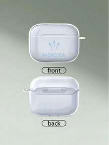 1pc Fashion Earphone Protective Case, Compatible With AirPods 1/2, Also Fits 3/Pro/Pro2 - Perfect Gift For Boyfriend/Girlfriend - Clear - View 5