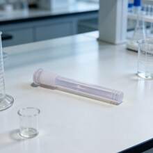 Ống thủy tinh borosilicate cao cấp, dài 14,5cm, làm thủ công và có thể tái sử dụng. - A - Xem 11