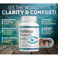 (Pack 2) Retina Capsules, 20/20 Vitamins, Pills Supplement, Retina, Vitamins Reviews (120 Capsules) - 1 - 查看 6
