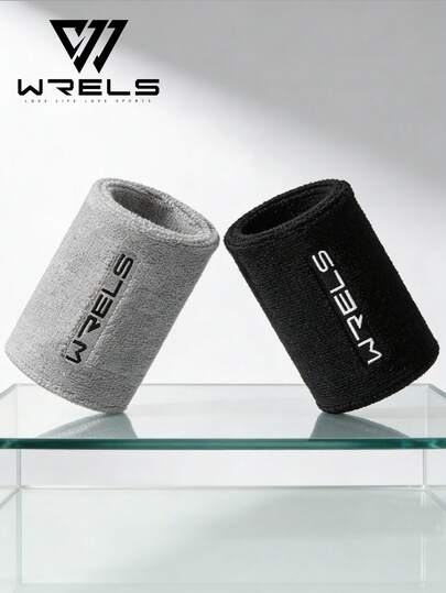  1 Pair WRELS High Elastic Wrist Supports, Sweat-Absorbent, Lightweight And Flexible, Prevent Sprain And Protect Joints, Suitable For Fitness, Skateboarding, Basketball, Volleyball, Cycling And Running Sports