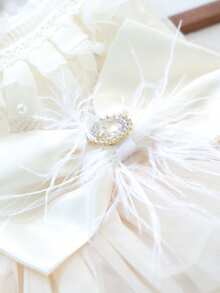 1pc Pet Dress, Cute Romantic Tulle Skirt Series Wedding Dress For Small Dogs & Cats - Multicolor - View 6