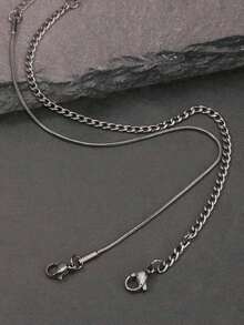 Men Bracelet Sets - Silver - View 4