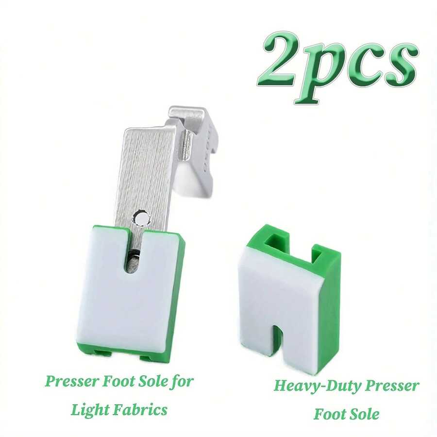 P950 Adjustable Ruffle Presser Foot For Sewing Machines, With Lock Stitch And Gathering, Fabric Trimming Accessory For Sewing O9OZ - P950-2PCS - View 1