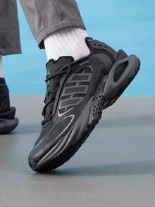 adidas Climacool Vento 4.0 舒適百搭低筒跑步鞋 男女同款 黑色 - 黑色 - 查看 1